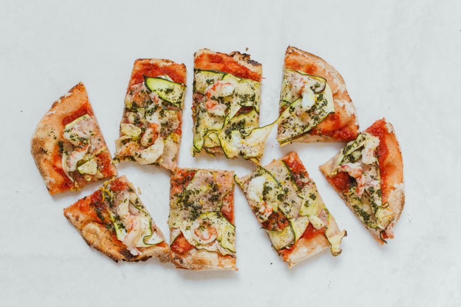 Zucchini Pizza Bites